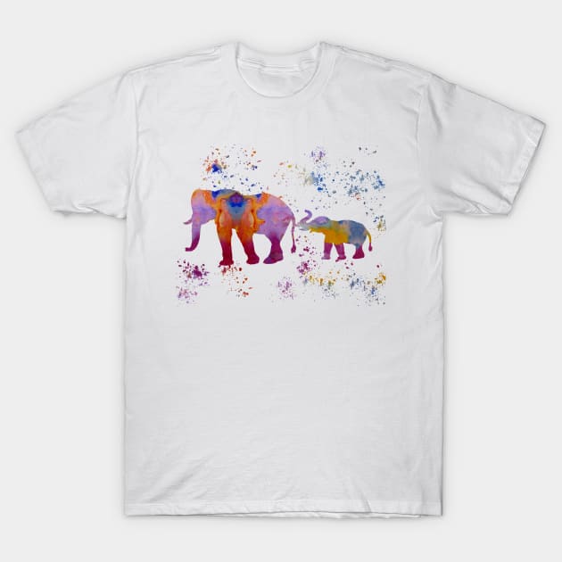 Elephants T-Shirt by BittenByErmines